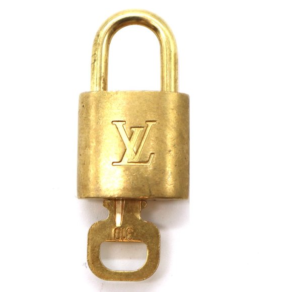 Louis Vuitton Accessories - #44861 Gold Lock Keepall Speedy Alma Brass and Key Set #310 Bag
